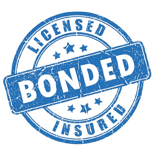 Licensed, bonded, and insured badge — Pipe RX's credentials